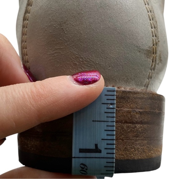 Freebird by Steven Womens Boots Manchester Combat Boots Sz 10 Distressed Leather - Picture 14 of 16